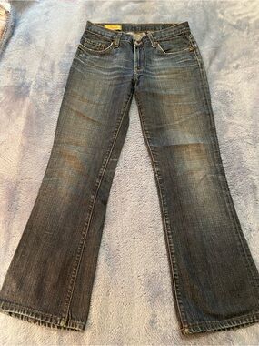 Red Engine Women's Dark Blue Flare Jeans